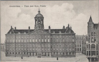 AMSTERDAM - Dam met Kon. Paleis