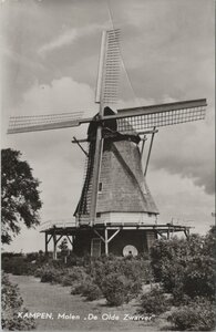 KAMPEN - Molen De Olde Zwarver
