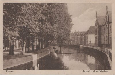 KAMPEN - Burgwal v. af. D. Cellesbrug