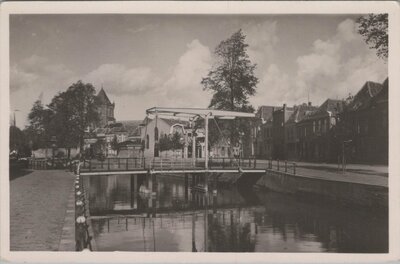 KAMPEN - Burgwal met toren R.K. Kerk