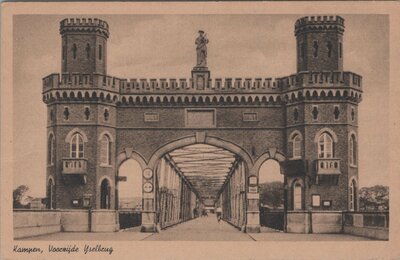 KAMPEN - Voorzijde IJselbrug