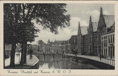 KAMPEN - Vloeddijk met Kazerne S. R. O. I.