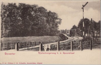 DEVENTER - Rijstenborgerweg b. d. Spoorstraat