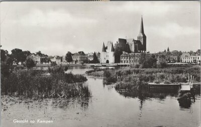 KAMPEN - Gezicht op Kampen