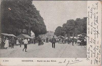 DEVENTER - Markt op den Brink