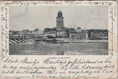 DEVENTER - Gezicht op Deventer