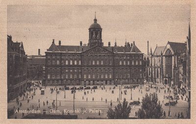 AMSTERDAM - Dam, Koninklijk Paleis