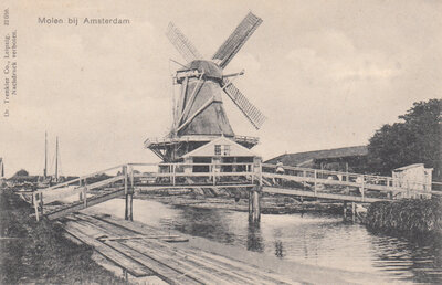 AMSTERDAM - Molen bij Amsterdam