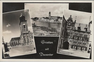DEVENTER - Meerluik Groeten uit Deventer
