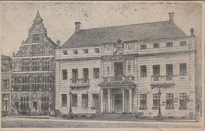 DEVENTER - Stadhuis met Politiebureau
