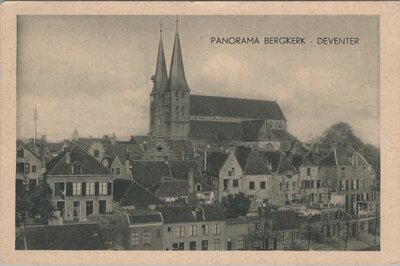 DEVENTER - Panorama Bergkerk