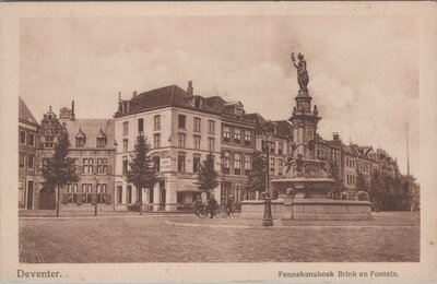 DEVENTER - Pennekenshoek Brink en Fontein
