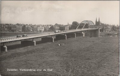 DEVENTER - Verkeersbrug over de IJsel