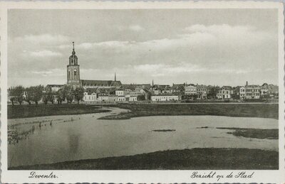 DEVENTER - Gezicht op de Stadt