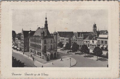 DEVENTER - Gezicht op de Waag