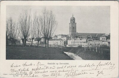 DEVENTER - Gezicht op Deventer