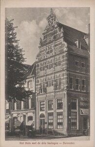 DEVENTER - Het Huis met de drie haringen