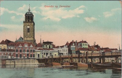 DEVENTER - Gezicht op Deventer