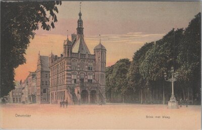 DEVENTER - Brink met Waag