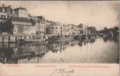 DEVENTER - Riviergezicht Welle
