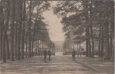 ALMELO - Gravenlaan met Kasteel
