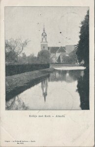 ALMELO - Kolkje met Kerk