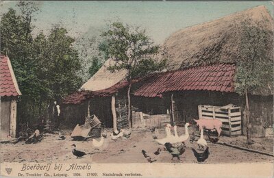 ALMELO - Boerderij bij Almelo