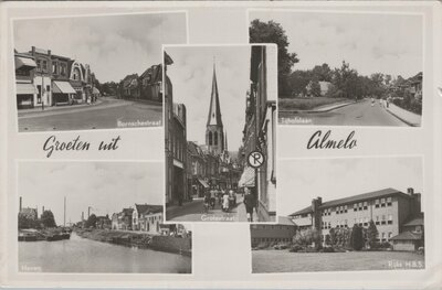 ALMELO - Meerluik Groeten uit Almelo