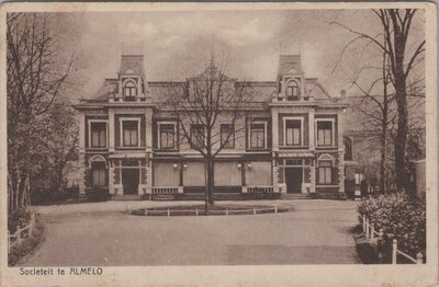 ALMELO - Societeit te Almelo