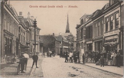 ALMELO - Groote straat (oude eind)