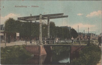ALMELO - Kanaalbrug