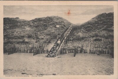 WESTEN-SCHOUWEN - Duintrap