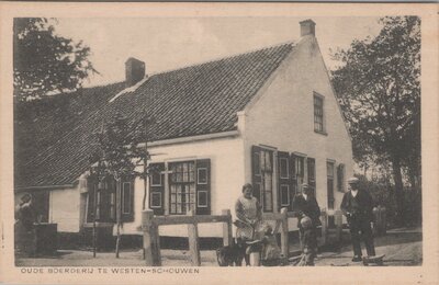 WESTEN-SCHOUWEN - Oude boerderij te Westen-Schouwen