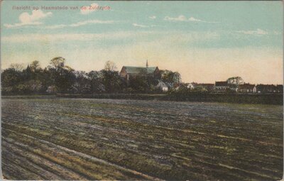 HAAMSTEDE - Gezicht op Haamstede van de Zuidzyde
