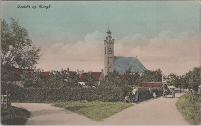 BURGH - Gezicht op Burgh