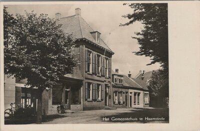 HAAMSTEDE - Het Gemeentehuis te Haamstede