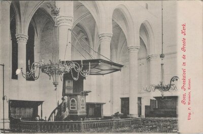 GOES - Preekstoel in de Groote Kerk