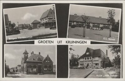 KRUININGEN - Meerluik Groeten uit Kruiningen