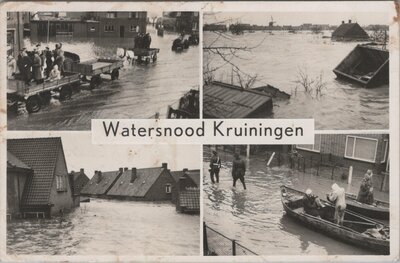 KRUININGEN - Watersnood Kruiningen