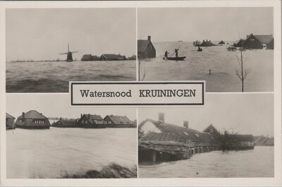 KRUININGEN - Watersnood Kruiningen