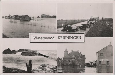 KRUININGEN - Watersnood Kruiningen