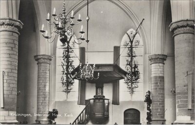 KRUININGEN - Interieur Herv. Kerk