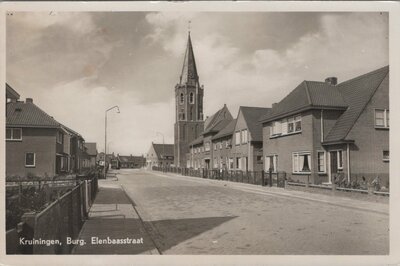 KRUININGEN - Burg. Elenbaasstraat