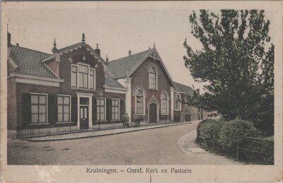 KRUININGEN - Geref. Kerk en Pastorie
