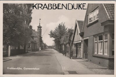 KRABBENDIJKE - Gemeentehuis