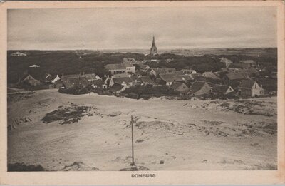 DOMBURG - Gezicht op Domburg
