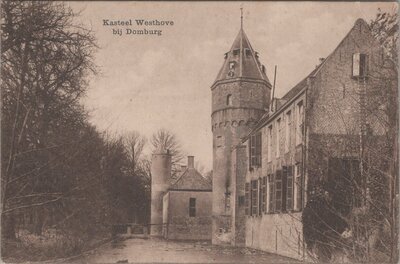 DOMBURG - Kasteel Westhove bij Domburg