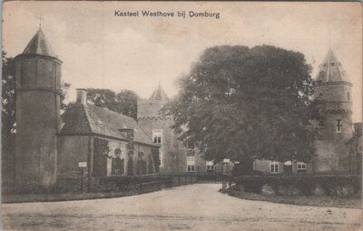 DOMBURG - Kasteel Westhove bij Domburg
