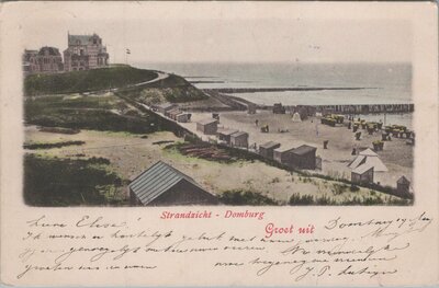 DOMBURG - Strandgezicht