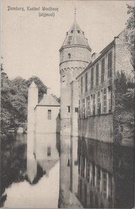 DOMBURG - Kasteel Westhove (zijgevel)